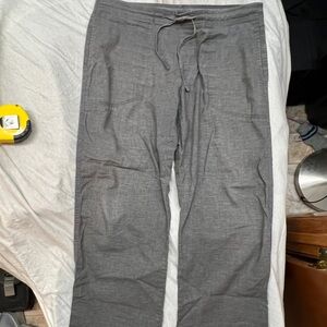Prana Sutra grey pants large